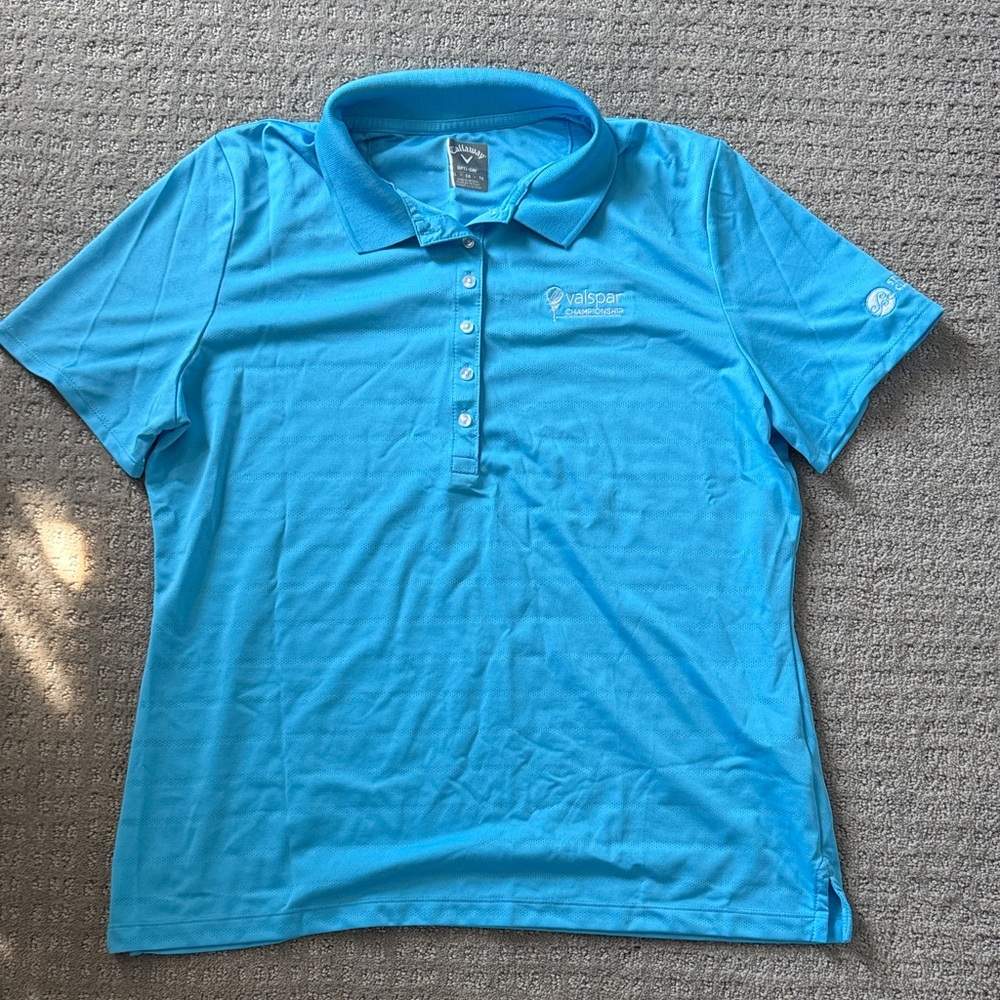 Callaway Golf Opti-Dri Blue Polo Shirt